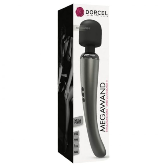 Dorcel Megawand - Massaggiatore Vibrante Ricaricabile (Argento)