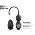 Dorcel Love Balls - Duo di sfere magnetiche (nero)