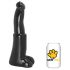 AnimHole Toro - dildo a forma di pene bovino - 25cm (nero)