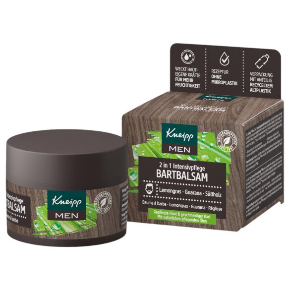 Kneipp MEN - 2in1 balsamo intenso per cura barba (50ml)