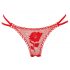 Panty Rose - Perizoma nascosto in rosa - rosso (S-L)