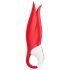 Satisfyer Power Flower - vibratore rosso ricaricabile e impermeabile