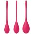 Satisfyer Yoni Power 1 - Set Gua Sha Rosse (3 pezzi)