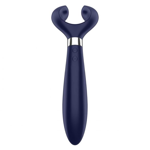 Satisfyer Endless Fun - vibratore di coppia impermeabile ricaricabile (blu)