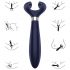 Satisfyer Endless Fun - vibratore di coppia impermeabile ricaricabile (blu)