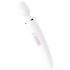 Satisfyer Wand-er Woman - vibratore massaggiante impermeabile (bianco)