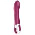 Satisfyer Big Heat - vibratore G-spot riscaldante ricaricabile (rosso)