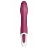 Satisfyer Big Heat - vibratore G-spot riscaldante ricaricabile (rosso)