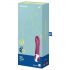 Satisfyer Big Heat - vibratore G-spot riscaldante ricaricabile (rosso)