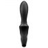 Satisfyer Heat Climax+ - vibratore anale smart riscaldante con braccio (nero)