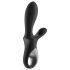 Satisfyer Heat Climax+ - vibratore anale smart riscaldante con braccio (nero)