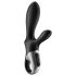 Satisfyer Heat Climax+ - vibratore anale smart riscaldante con braccio (nero)