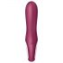 Satisfyer Hot Bunny - Vibratore riscaldante con asta clitoridea smart (rosso)