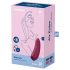 Satisfyer Curvy 1+ - stimolatore smart a onde d'aria (rosso)