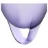 Satisfyer Feel Confident - Set Coppette Mestruali (Viola) - 2pz