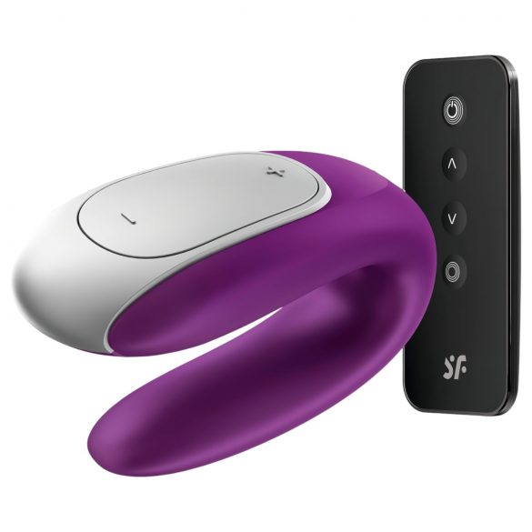 Satisfyer Double Fun - vibratore smart per coppie (viola)