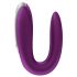 Satisfyer Double Fun - vibratore smart per coppie (viola)