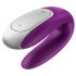 Satisfyer Double Fun - vibratore smart per coppie (viola)