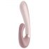 Satisfyer Heat Wave - vibratore smart riscaldante con braccio (beige)