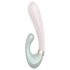 Satisfyer Heat Wave - vibratore smart riscaldante con braccio (menta)