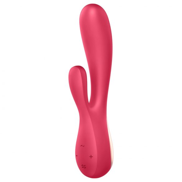 Satisfyer Mono Flex - vibratore smart impermeabile (rosso)