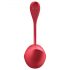 Satisfyer Shiny Petal - ovetto vibrante rosso con telecomando