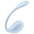 Satisfyer Smooth Petal - uovo vibrante smart (blu)