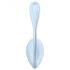 Satisfyer Smooth Petal - uovo vibrante smart (blu)