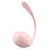 Satisfyer Ribbed Petal - ovetto vibrante rosa con telecomando