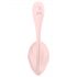 Satisfyer Ribbed Petal - ovetto vibrante rosa con telecomando