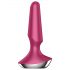 Satisfyer Plug-ilicious 2 - vibratore anale smart (rosso)