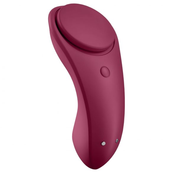 Satisfyer Sexy Secret - vibratore slip smart impermeabile (rosso)