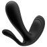 Satisfyer Top Secret Plus - vibratore nero a 3 rami smart