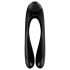 Satisfyer Candy Cane - vibratore a doppia punta, ricaricabile e impermeabile (nero)