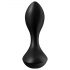 Satisfyer Backdoor Lover - vibratore anale nero, ricaricabile e impermeabile