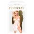 Penthouse Sweet Beast - set babydoll rosato (bianco)