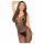 Penthouse Wild Catch - body a rete senza maniche (nero)