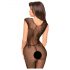 Penthouse Wild Catch - body a rete senza maniche (nero)