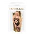 Penthouse Hot Nightfall - set rete nero aperto con motivo zig-zag