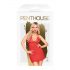 Penthouse Bedtime Story - Babydoll e perizoma rosso sensuali