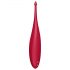 Satisfyer Twirling Fun - vibratore clitorideo ricaricabile impermeabile (rosso)