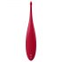 Satisfyer Twirling Fun - vibratore clitorideo ricaricabile impermeabile (rosso)