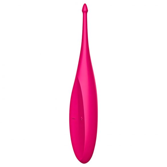 Satisfyer Twirling Fun - vibratore clitoride ricaricabile impermeabile (magenta)