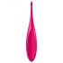 Satisfyer Twirling Fun - vibratore clitoride ricaricabile impermeabile (magenta)