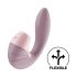 Satisfyer Supernova - vibratore 2in1 con onde d'aria ricaricabile (rosa)