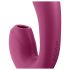 Satisfyer Sunray - Vibratore 2in1 con onde d'aria ricaricabile (rosso)