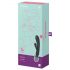 Satisfyer Triple Lover - Vibratore massaggiante punto G (argento)