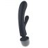 Satisfyer Triple Lover - Vibratore massaggiante punto G (argento)