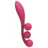 Satisfyer Tri Ball 1 - vibratore multifunzionale ricaricabile (rosso)