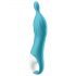 Satisfyer A-Mazing 2 - Vibratore A-spot ricaricabile (turchese)